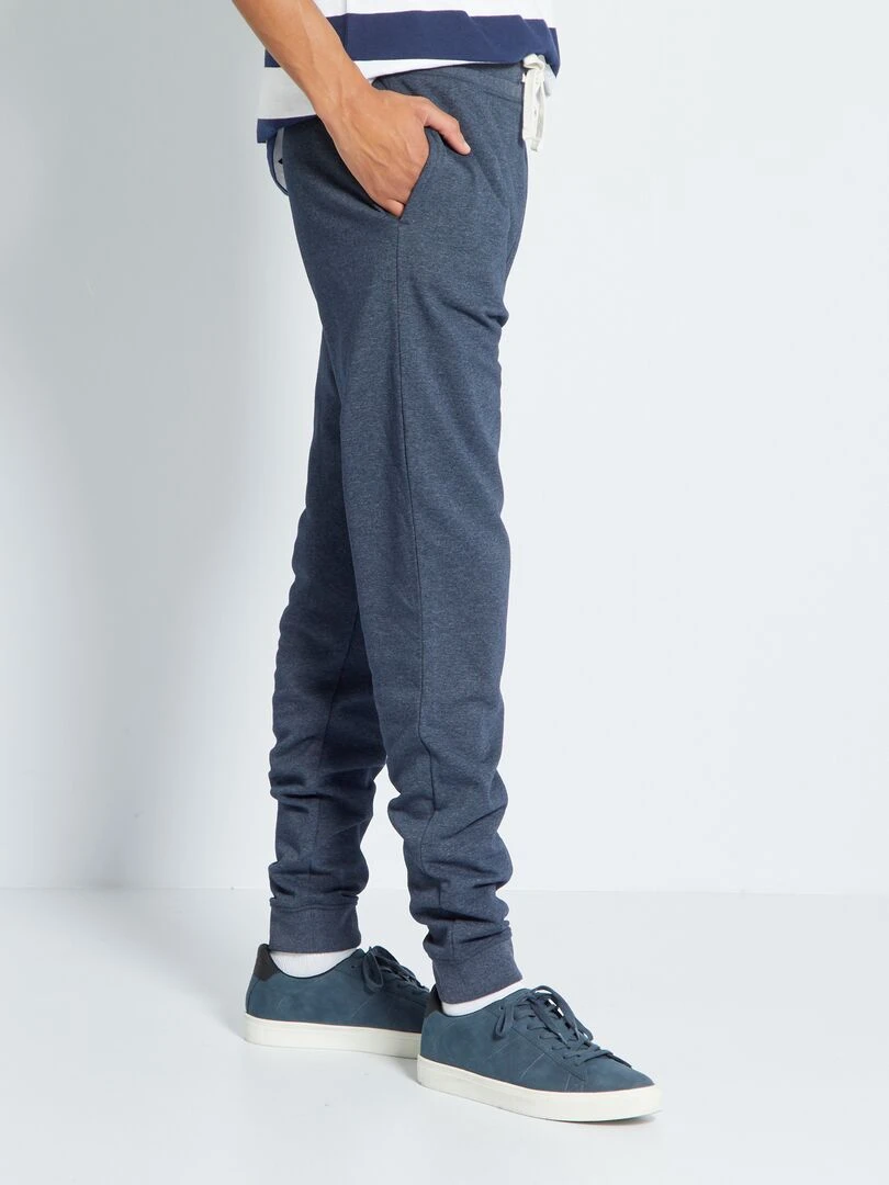 Pantalon en molleton  L38 +1m95   Bleu