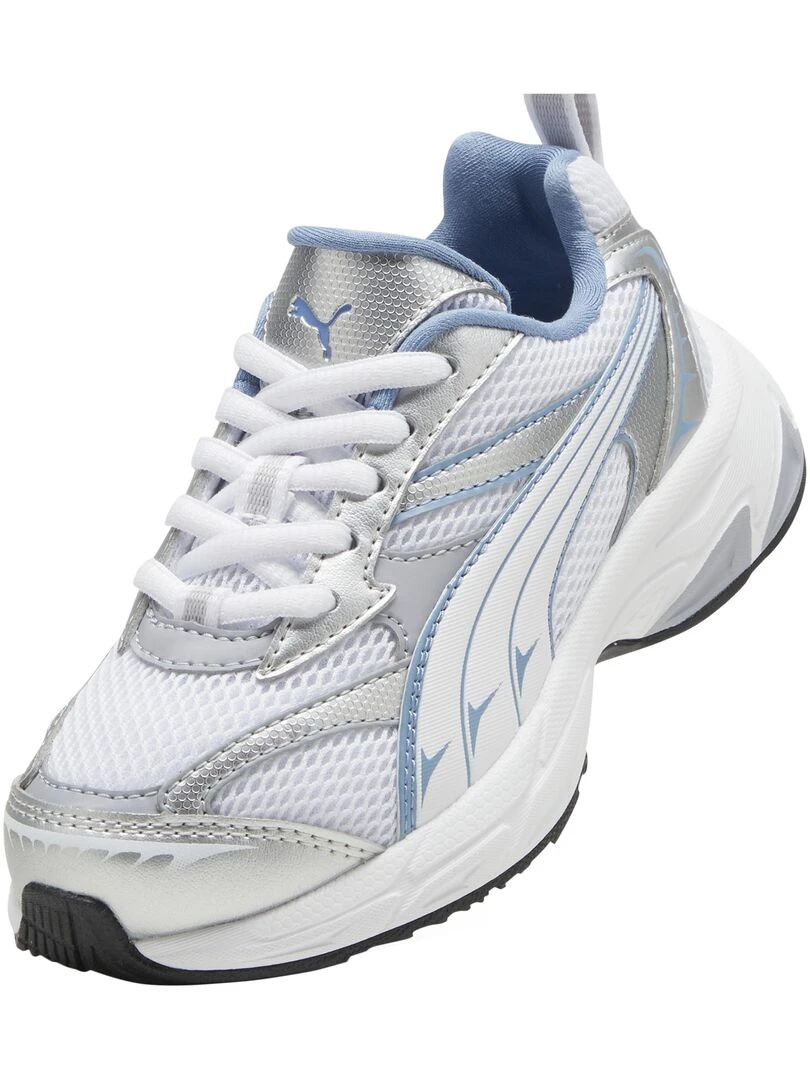 Basket Basse à Lacets Puma Enfant Morphic PS   Blanc