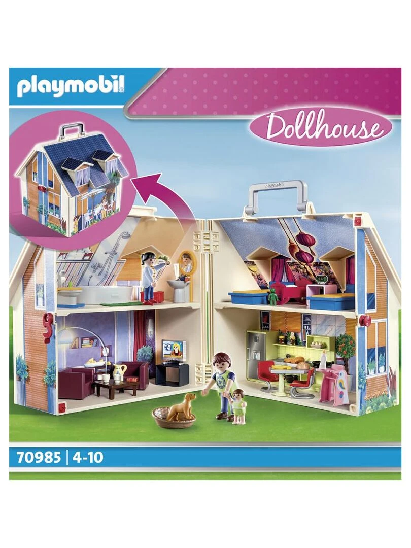 70985 Maison Transportable 'playmobil' Dollhouse   N/A