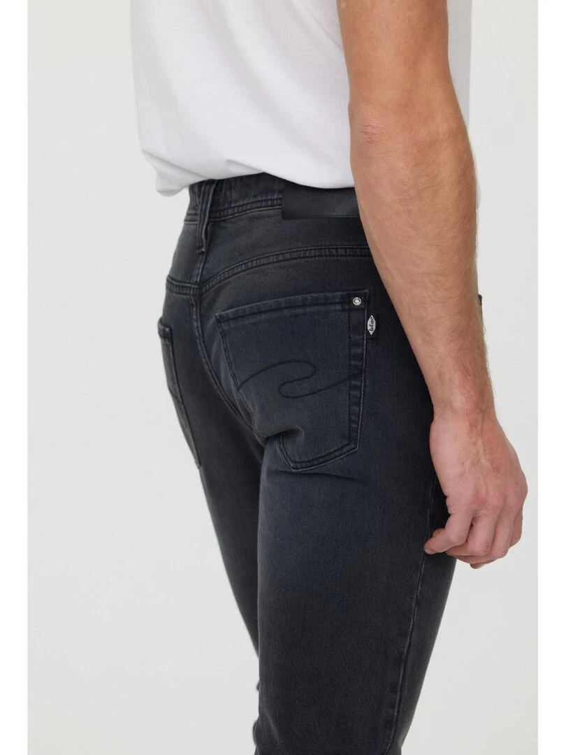 Lee Cooper   Jean coton straight 122Z   Noir