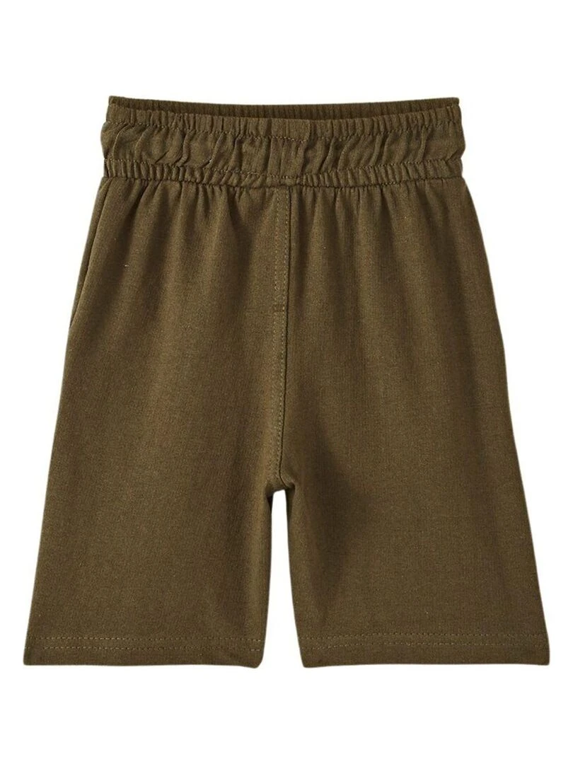 Lee Cooper Bermuda garçon imprimé logo Kaki