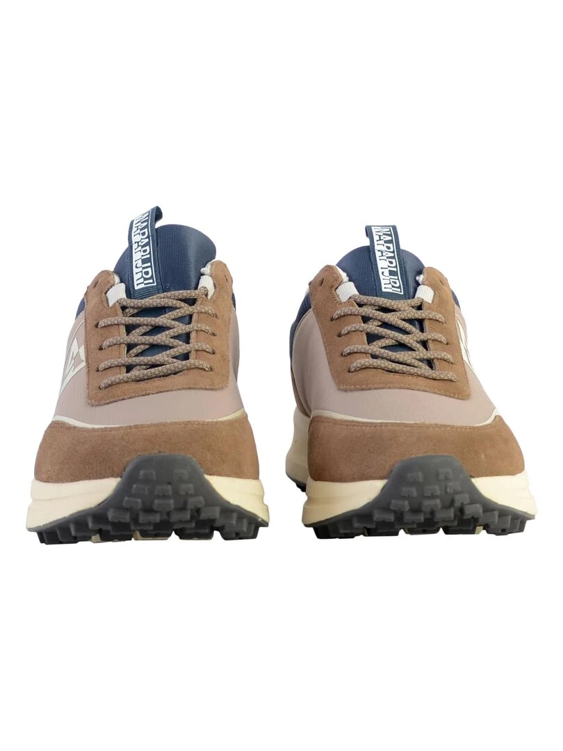 Basket Basse Cuir Napapijri Late   Beige