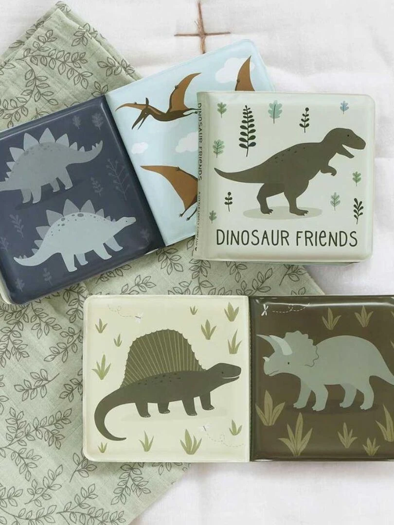 Livre de bain amis des Dinosaures Multicolore