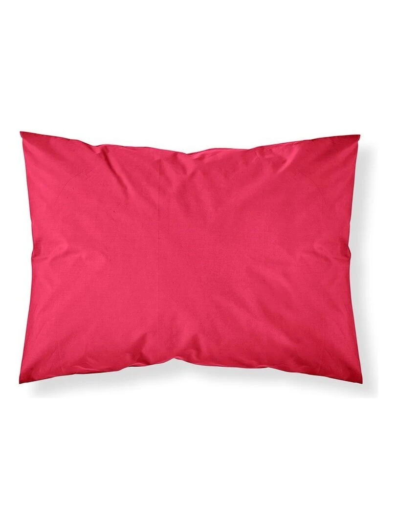 Taie d'oreiller uni '57FILS' 'TODAY' Rouge