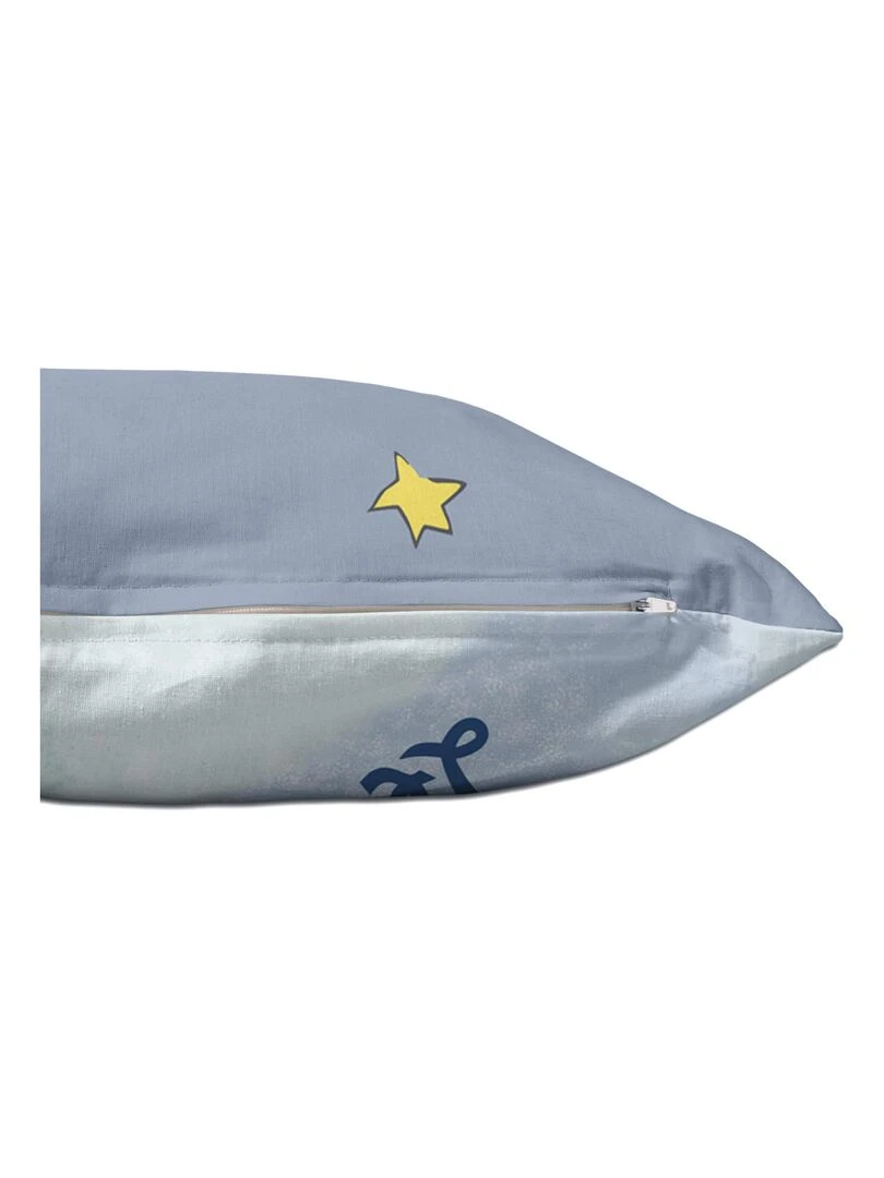 Housse de coussin La lune "Happyfriday"   Blanc