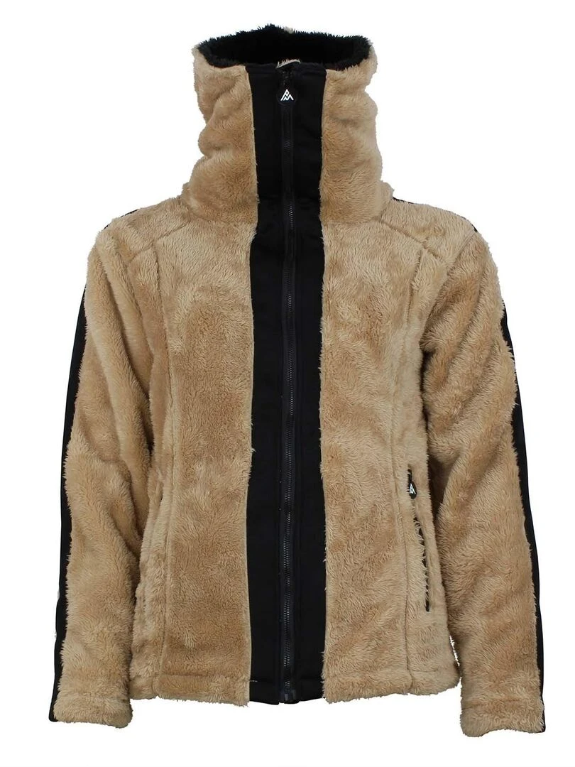 Blouson polaire femme AREVA   Beige
