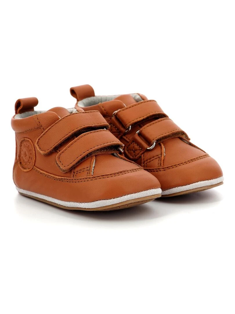 Chaussons Cuir Robycratch Marron