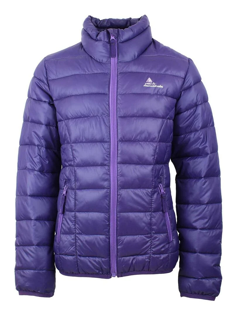 Doudoune fine fille GARO PEAK MOUNTAIN Violet