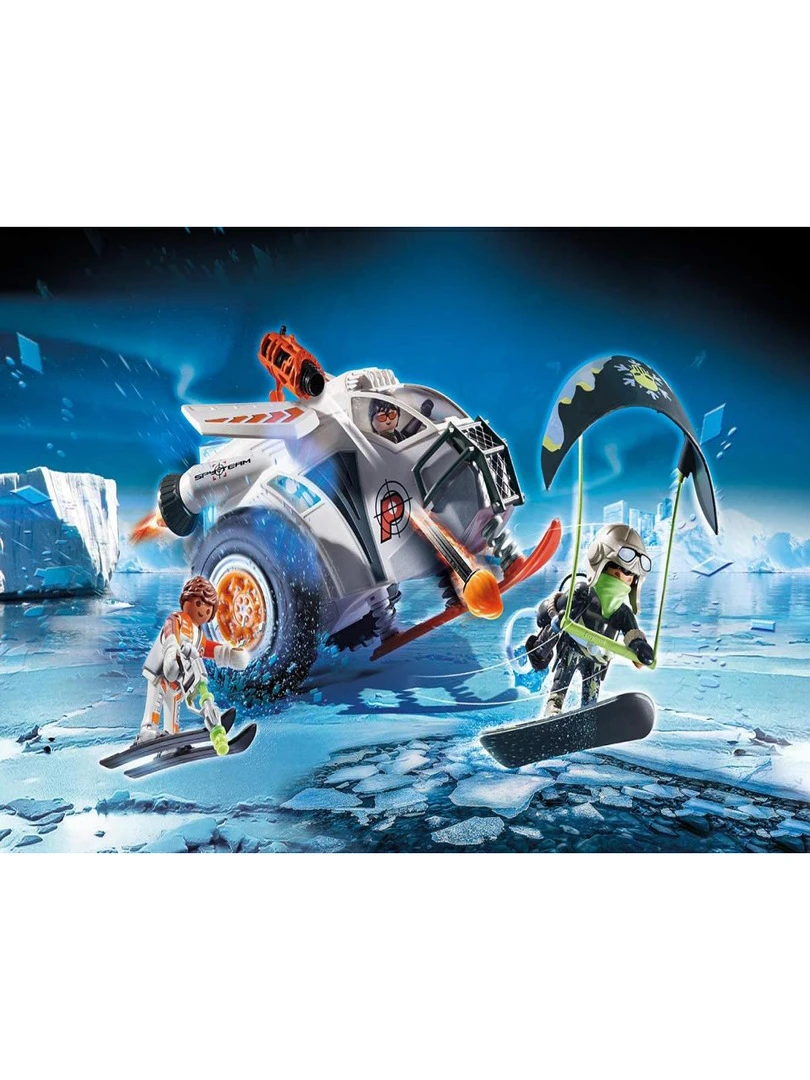70231 Véhicule Des Neiges De La Spy Team  'playmobil' Top Agents   N/A