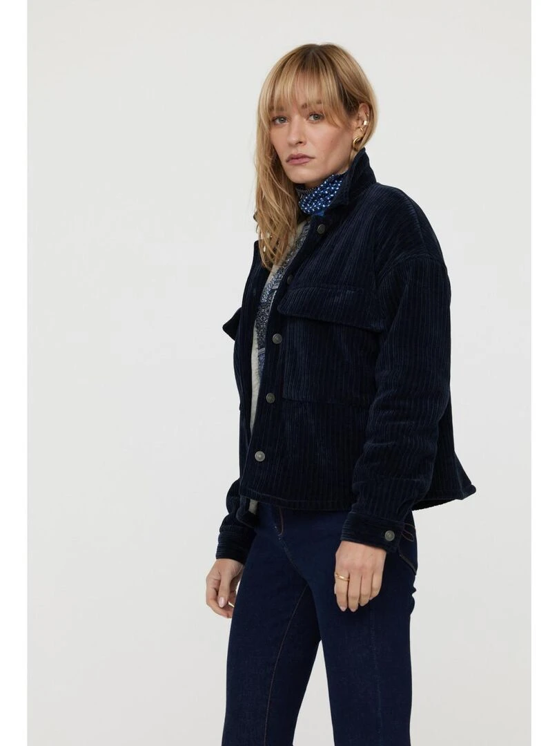 Lee Cooper Veste manches longues polyester loose FIMA Bleu marine