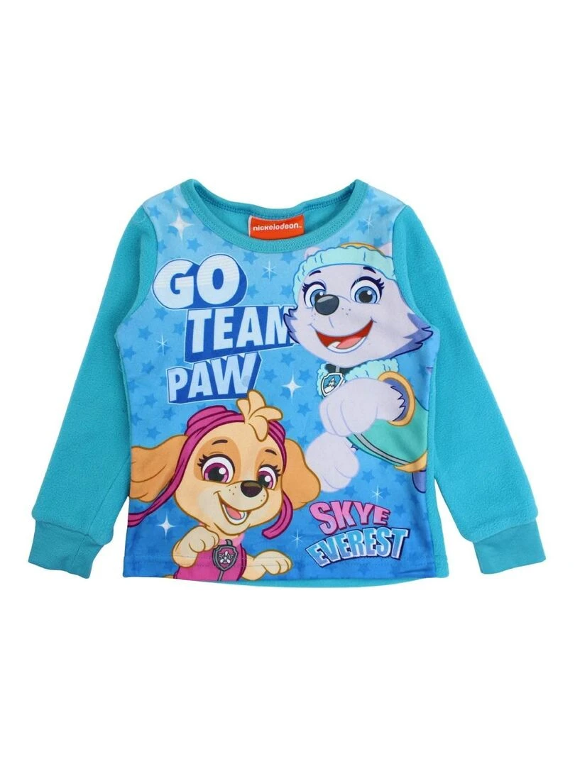 La Pat' Patrouille Pyjama fille imprimé La Pat' Patrouille Bleu