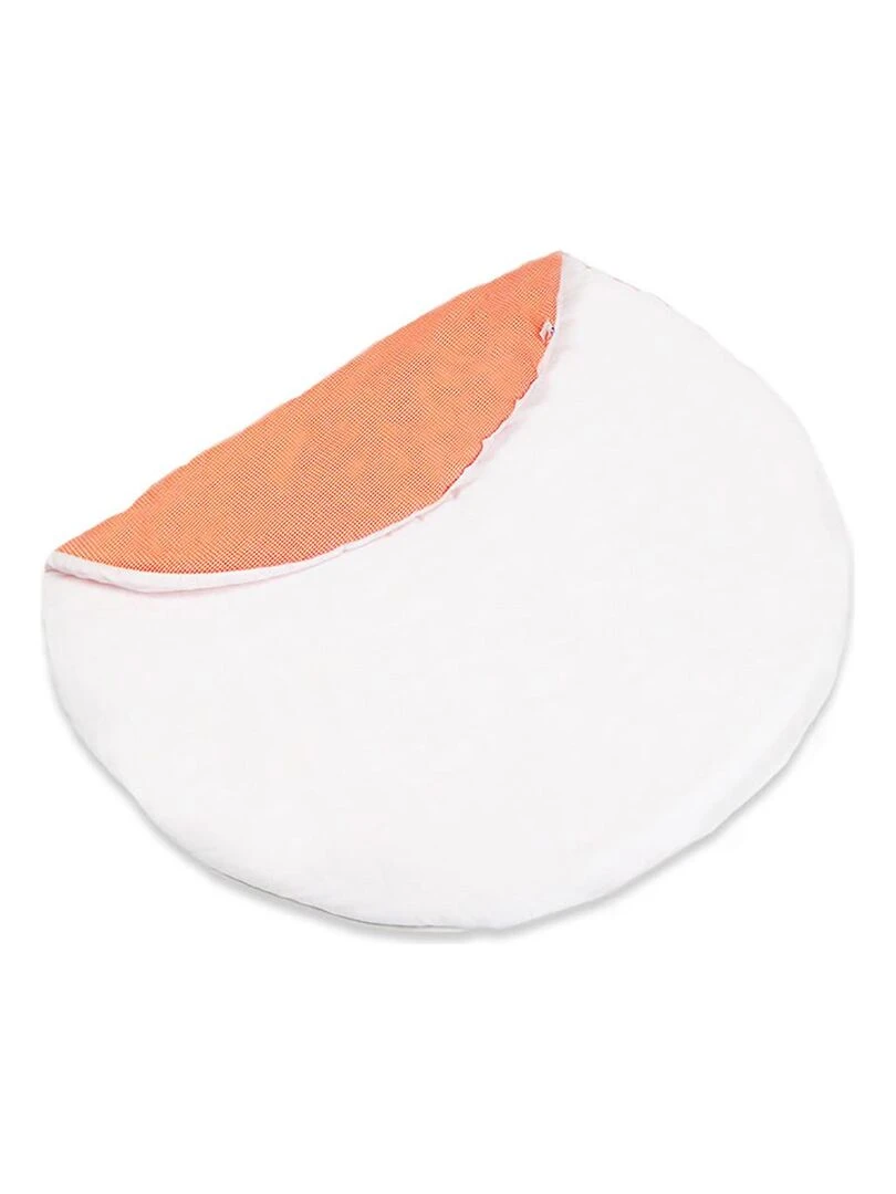 Tapis d'Eveil Havane en Coton Bio Blanc Blanc