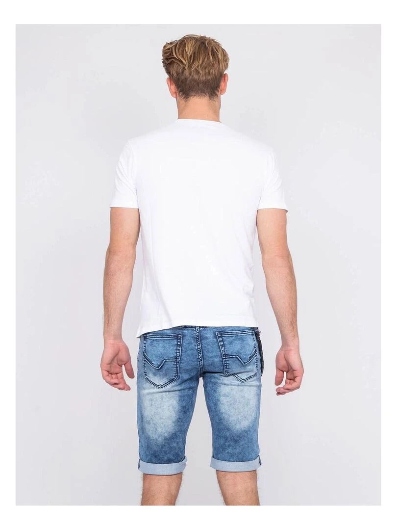T shirt col rond NAGAWIKA Blanc