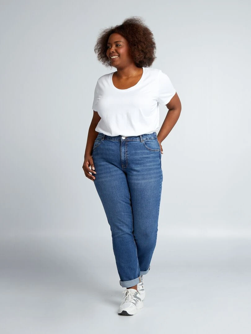 Jean regular 5 poches L30 Stone