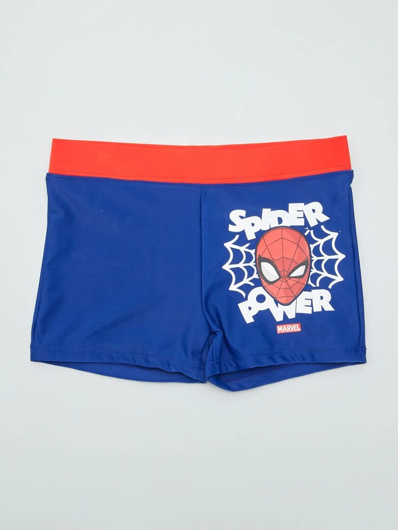 Boxer de bain 'Spider man' Bleu