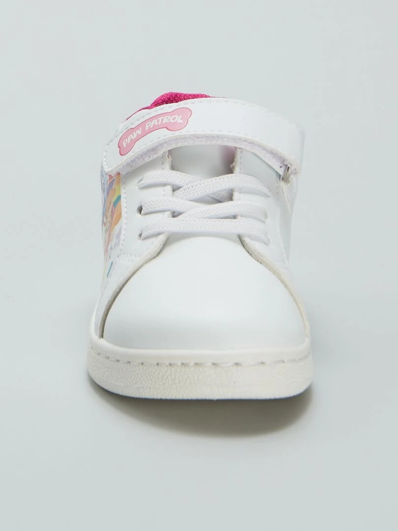 Baskets blanches 'Pat' Patrouille'   blanc