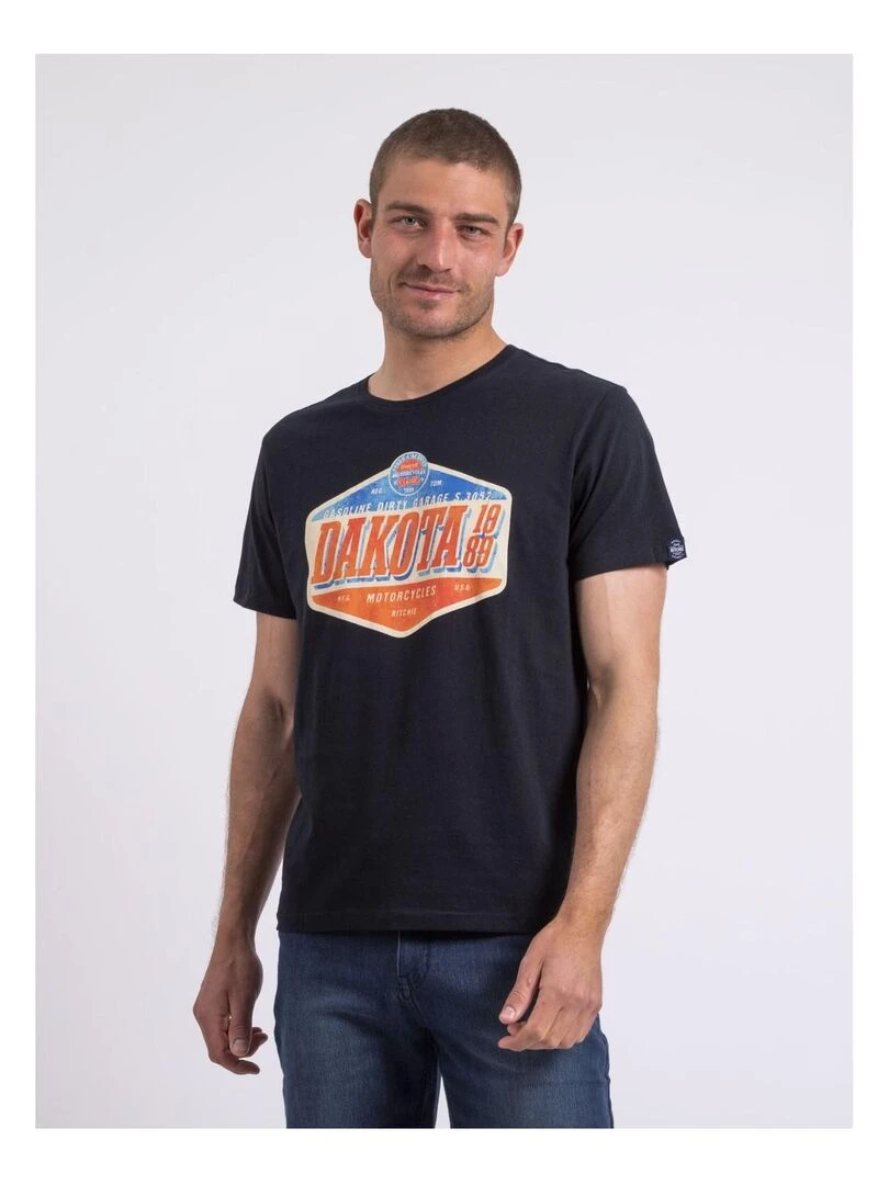 T shirt col rond NIKOFUGA Bleu marine