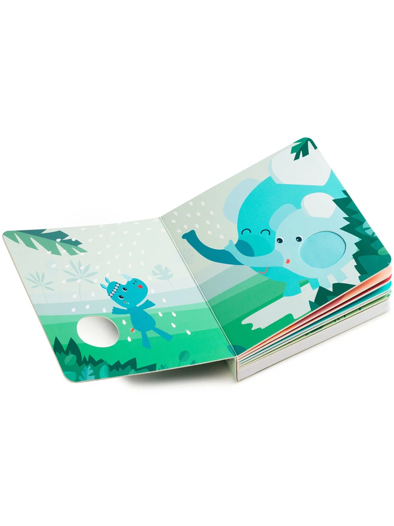 Livre bébé tactile et sonore Jungle Jam N/A