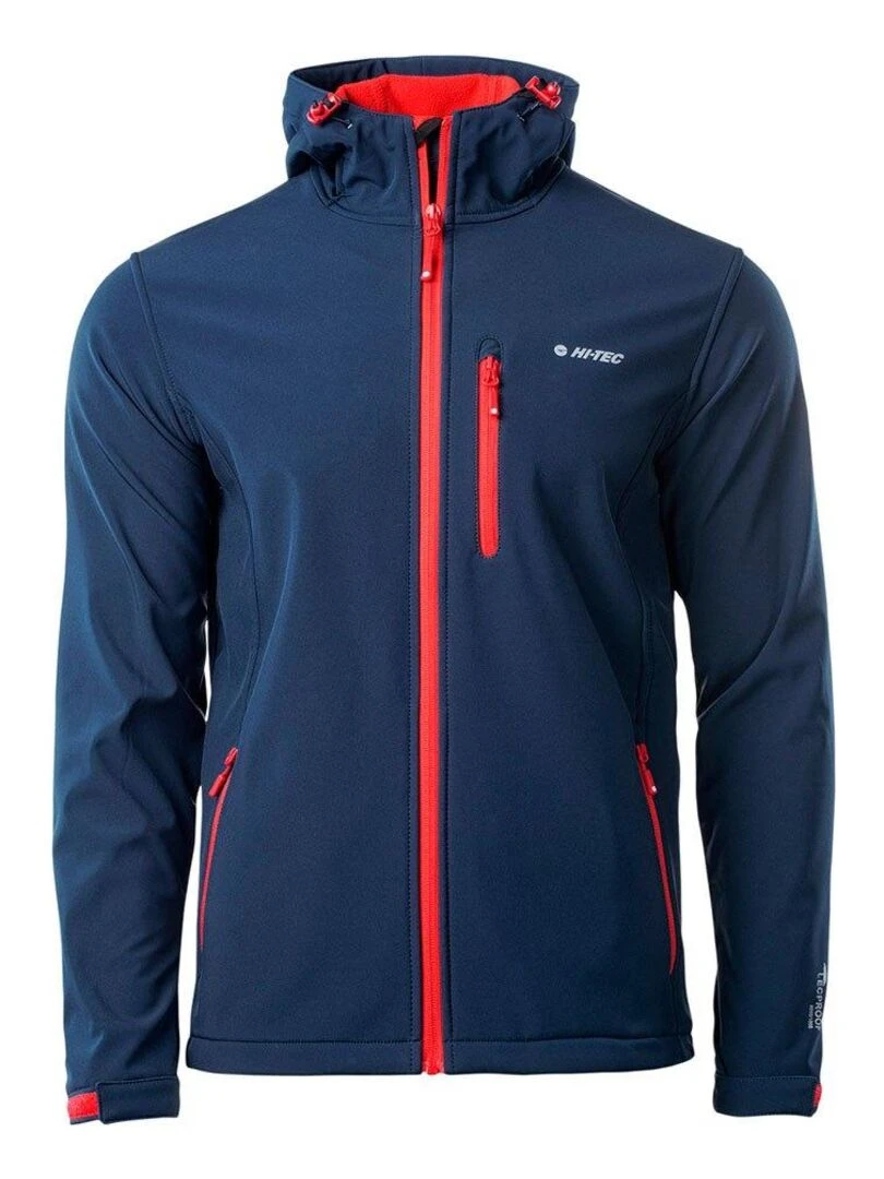 Hi Tec Veste softshell CAEN Bleu marine