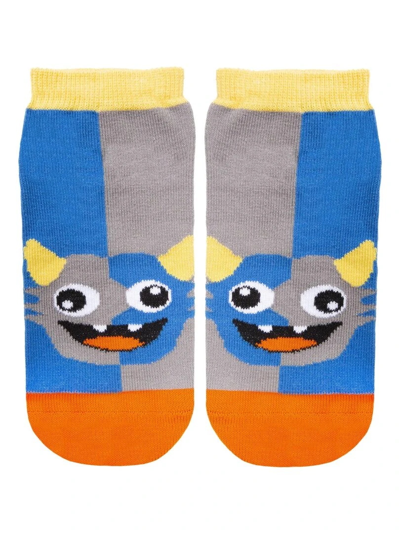 Chaussettes Basses Enfant Multicolor Monstre Multicolore