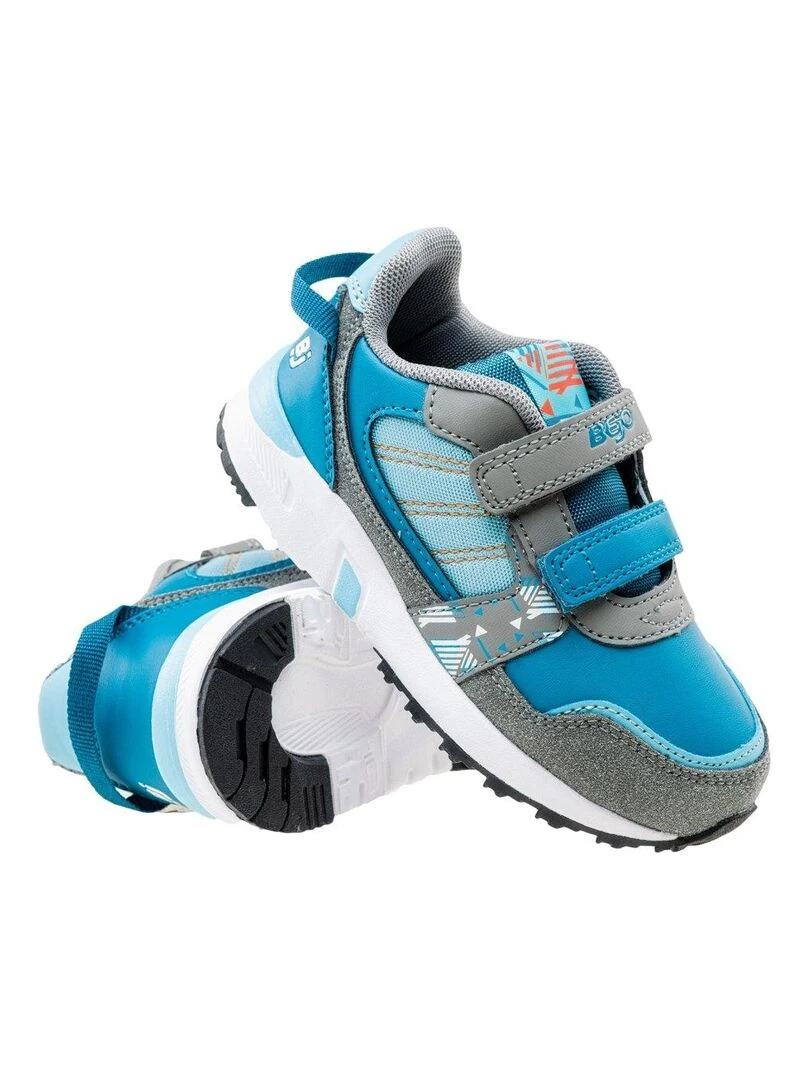 Bejo   Baskets RUNE   Gris Bleu