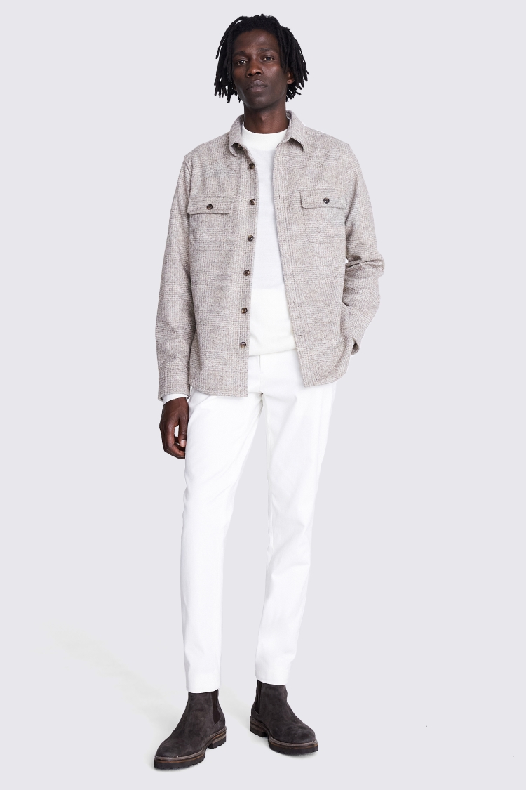 Slim Fit Sky Bengal Stripe Shirt   Buy Online at Moss