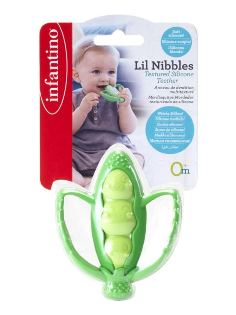 Anneau de dentition Haricot   Vert
