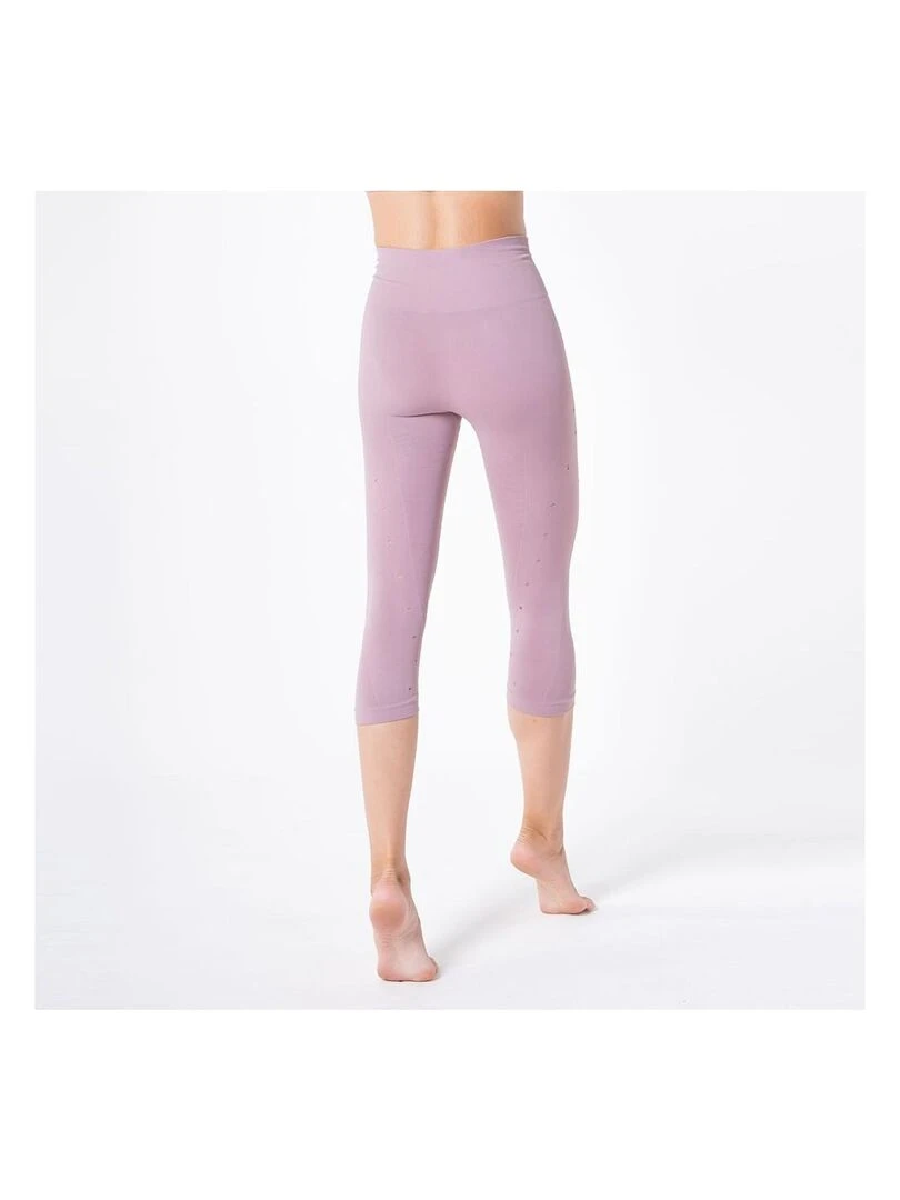 Legging Femme Fitness sans coutures Fibre Emana Taille haute  Namasté   Rose