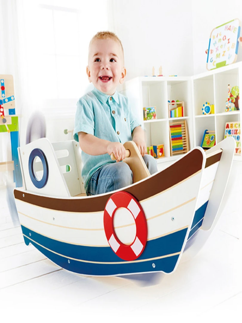 Bateau À Bascule En Bois N/A