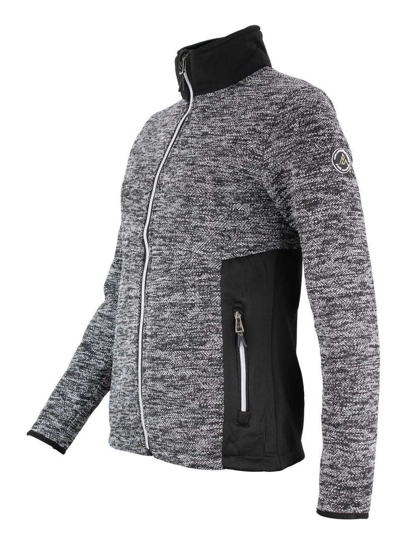 Blouson polaire femme ACREST   Noir Noir
