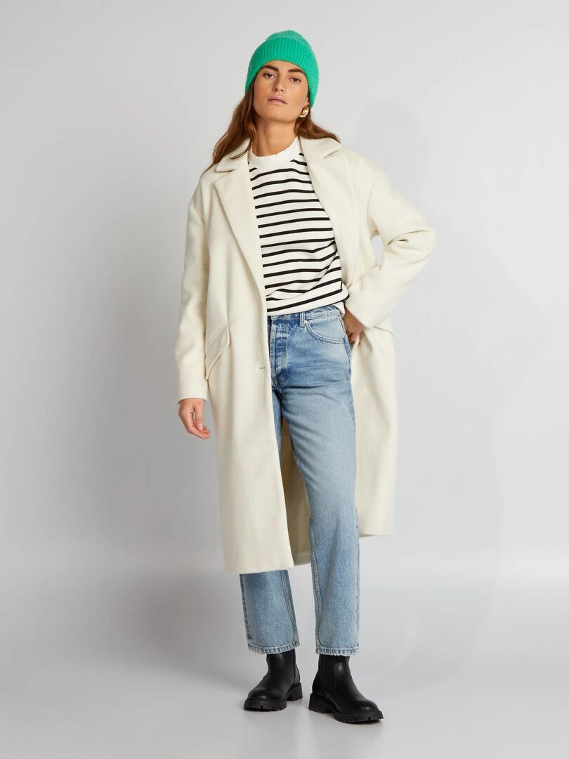 Sweat oversize Blanc