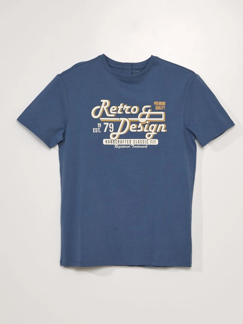 T shirt en jersey So Easy Bleu