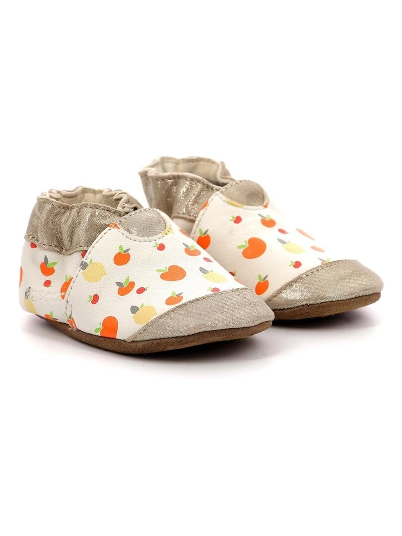Chaussons Cuir Summer Juice Doré/or