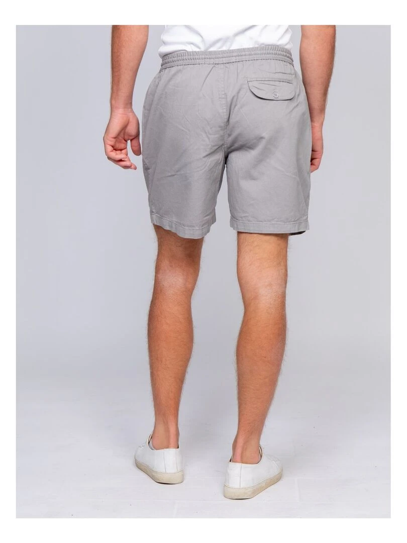 SHORT CASSIS Gris clair