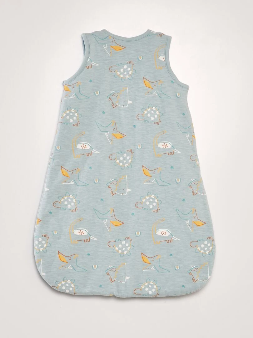 Gigoteuse ouatinée sans manches   Bleu