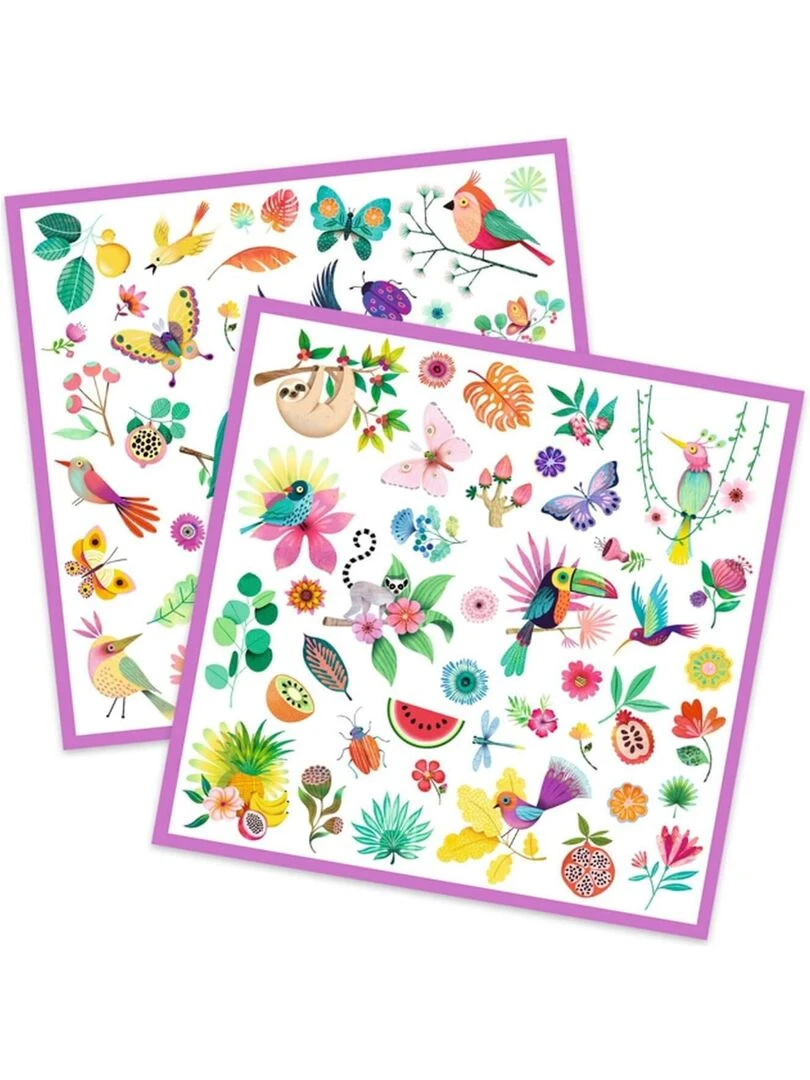 Stickers Papier Paradise 160 Pieces   N/A
