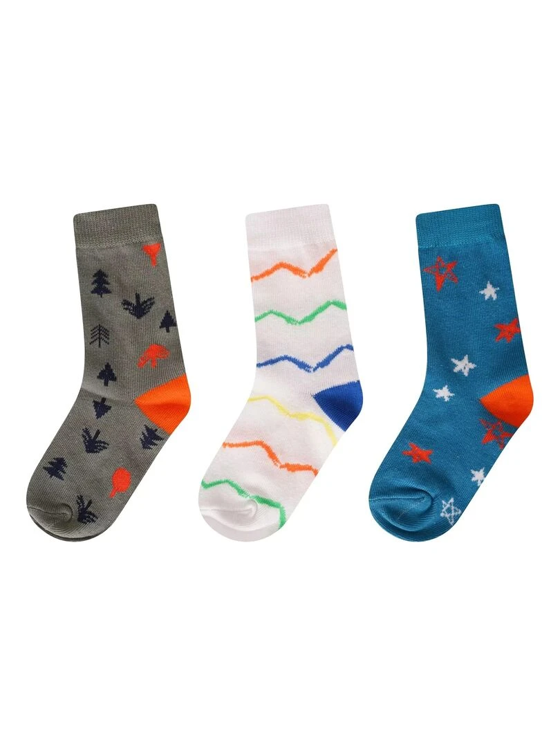 Dare 2B Chaussettes CURIOSITY Bleu Orange Gris