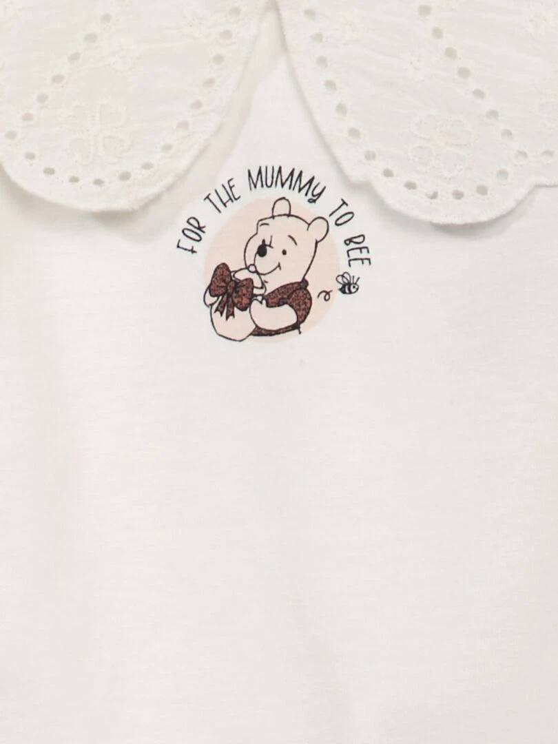 T shirt 'Disney' col fantasie Blanc
