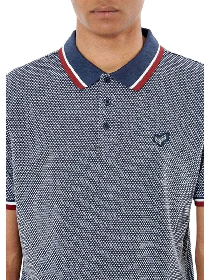 KAPORAL   Polo en maille piquée   Bleu marine