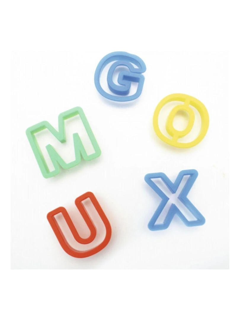 26 emporte pièces Alphabet pour pâte à modeler   N/A