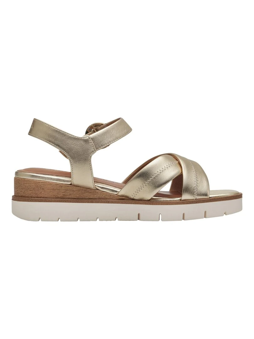 Sandales Cuir Tamaris Gris clair