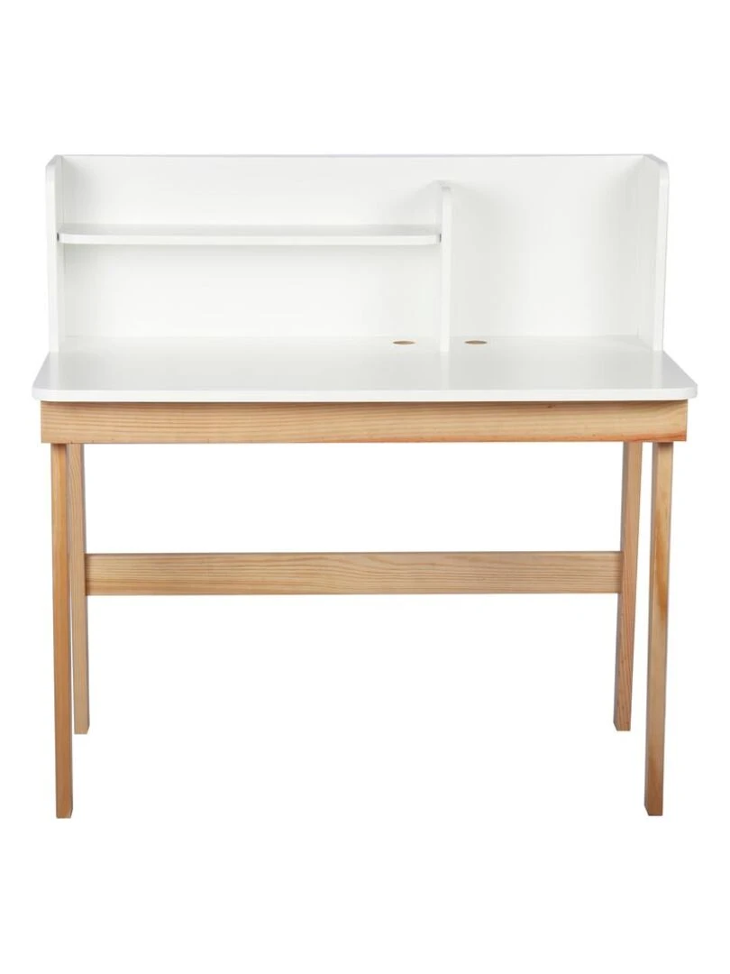 Bureau enfant Yuki AKITEN RETAIL Blanc Marron