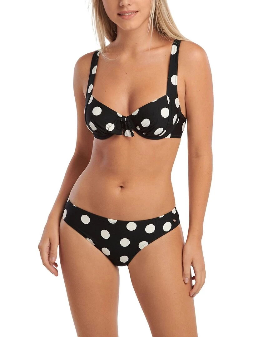Bas maillot slip de bain La Paz   Noir