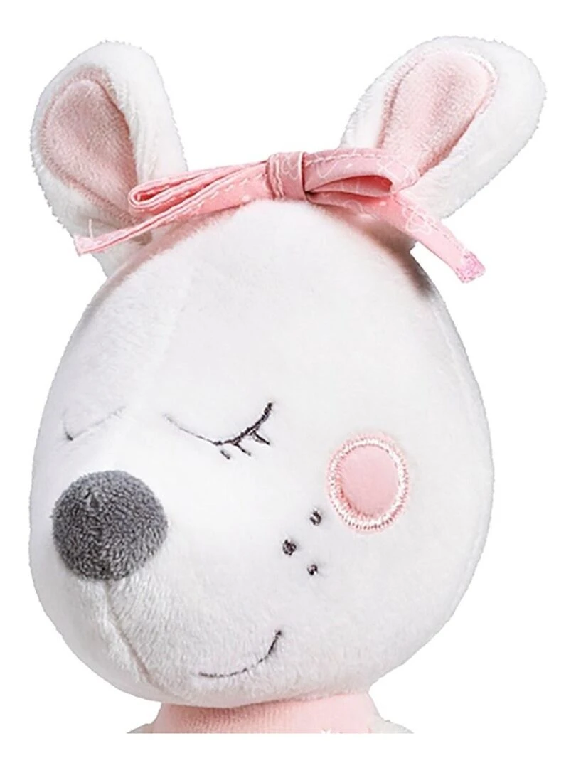 Doudou Petite Souris danseuse étoile en velours Rose SAUTHON Rose