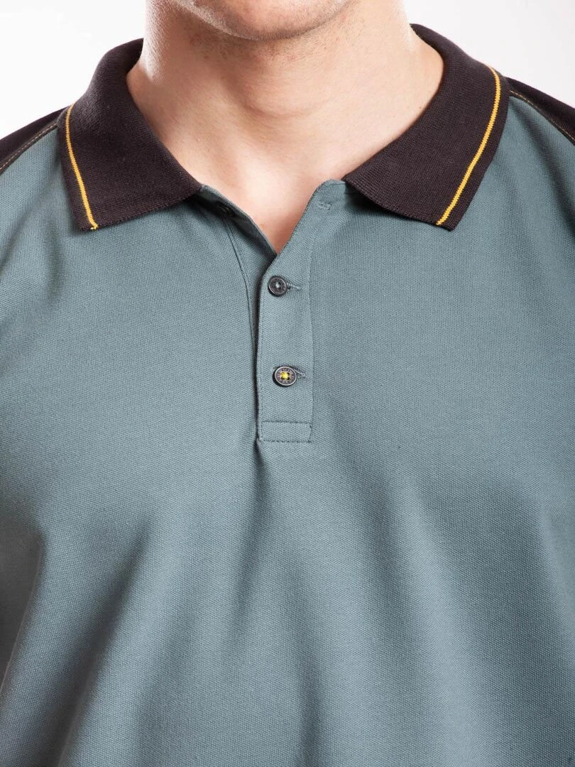 Polo stretch renforcé WORKPOL 'Rica Lewis'   Vert