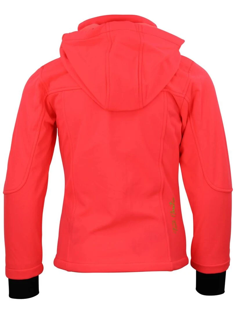 Blouson softshell fille FANNE PEAK MOUNTAIN Orange