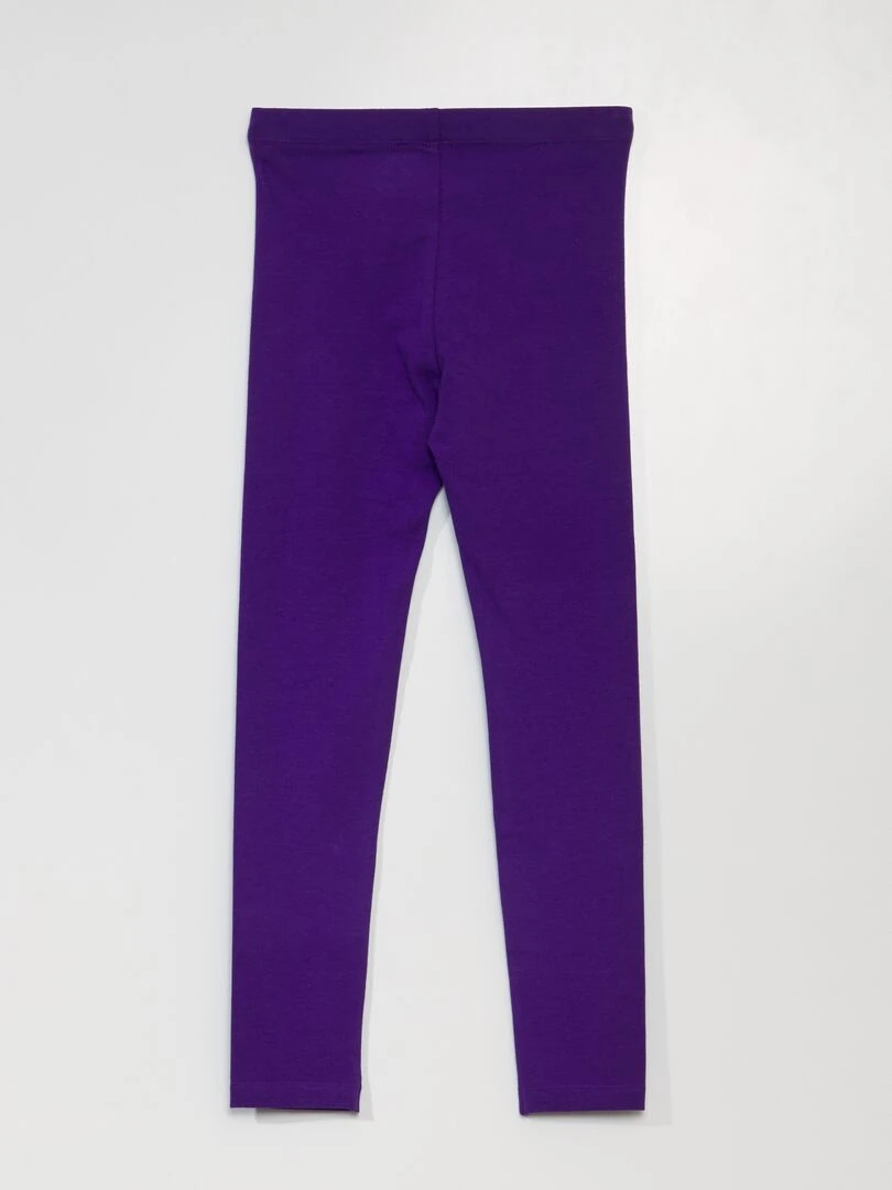 Legging long 'chat'   Halloween   Violet