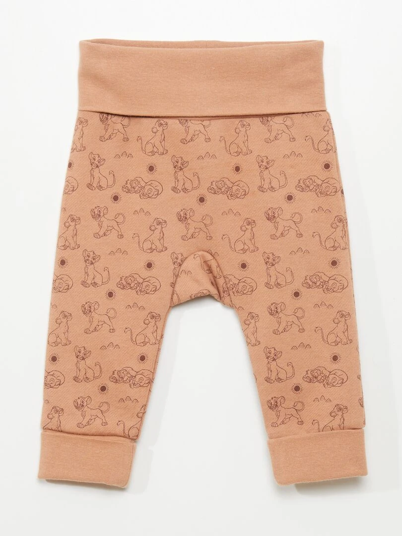 Ensemble 'Disney' sweat + pantalon + bonnet   3 pièces   Beige
