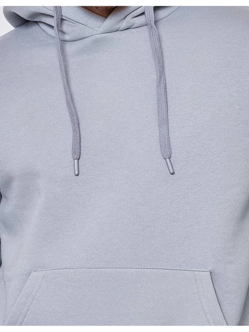 Sweat à capuche Kebello   Gris