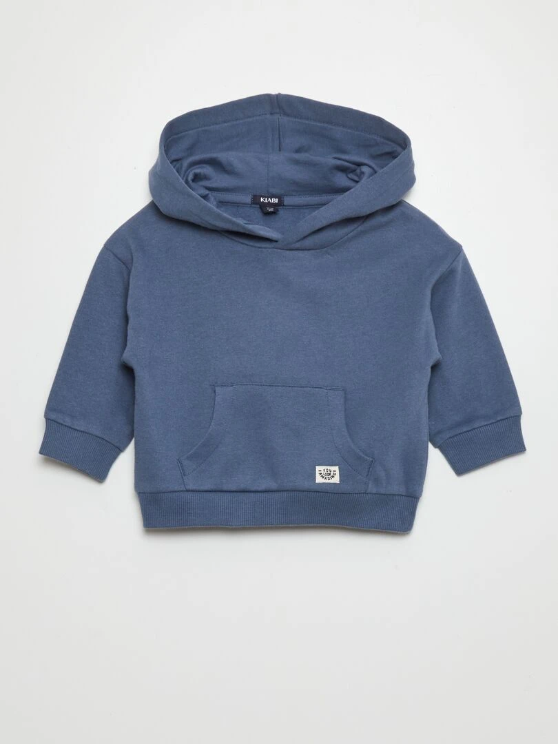 Sweat à capuche Bleu